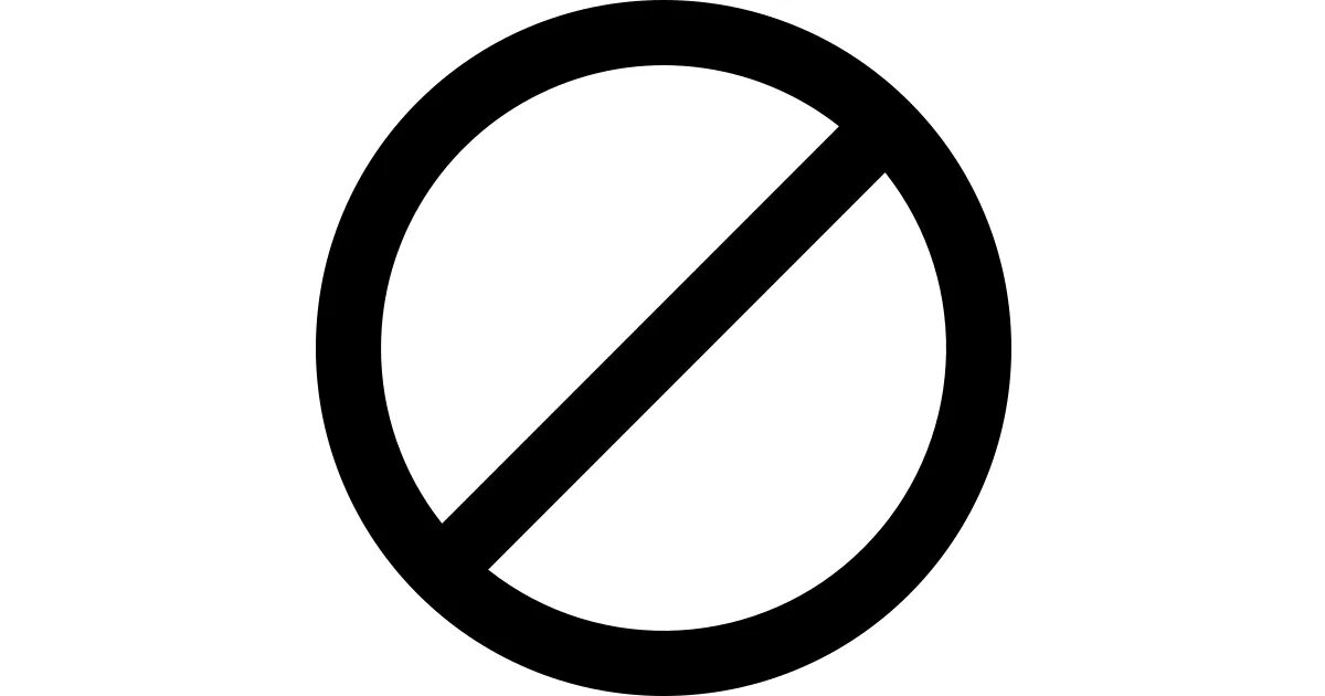 Знак запрета. Зачеркнутый круг. Запрещающие знаки. Кружок перечеркнутый. Знак круг с белым фоном