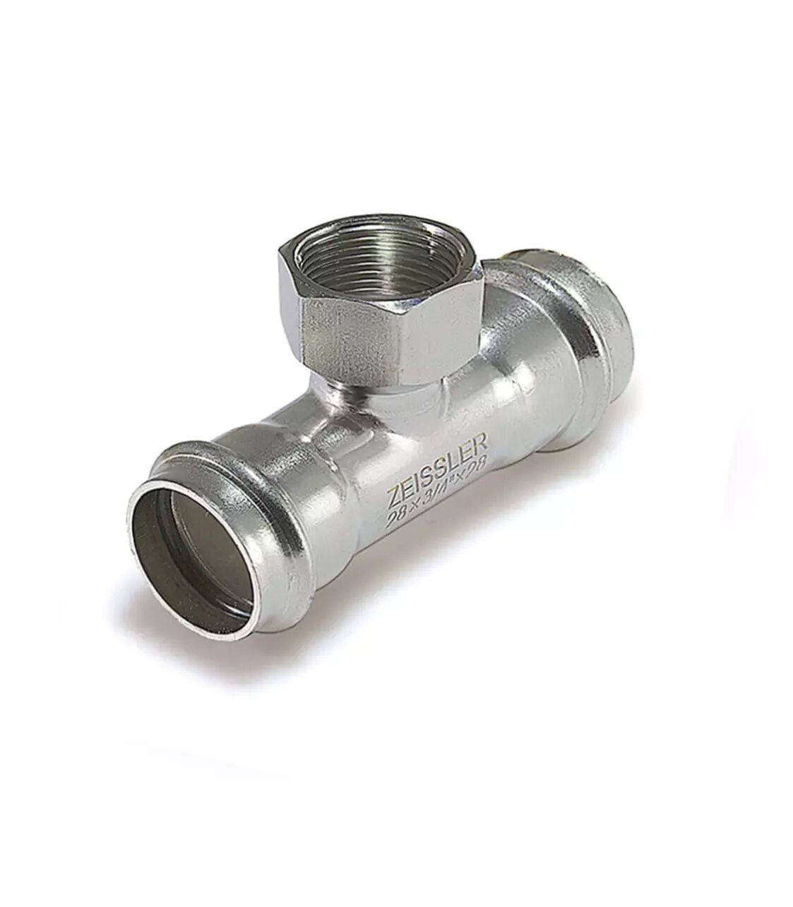 Тройник пресс 16х16х16 vtm. Пресс тройник. Пресс тройник м/пл "valtec" (16х1/2" нар. Пресс тройник. Без гильз.