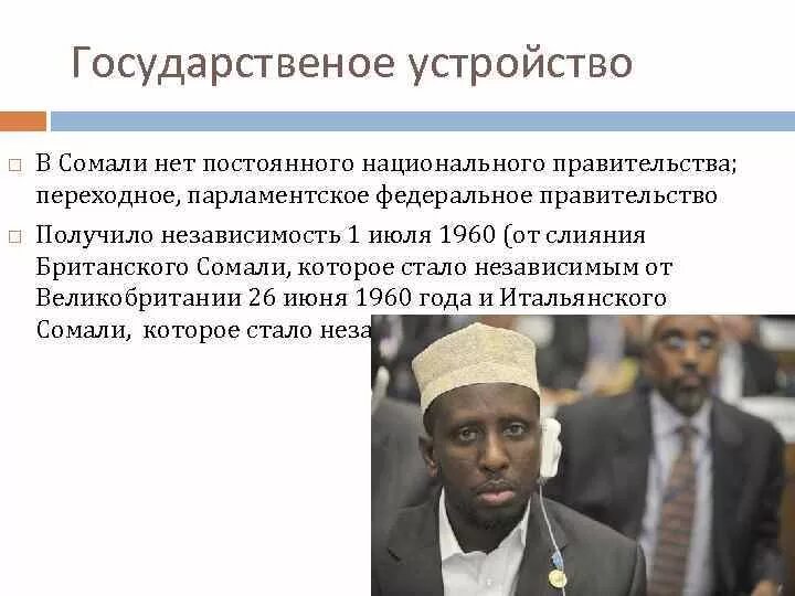 Проблемы после получения независимости