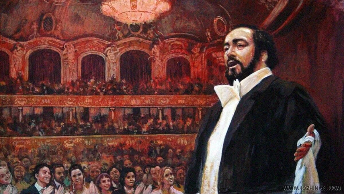 Картины оперов. Паваротти в ла скала Лучано опере. Живопись Лучано Паваротти. Оперный театр 19 века. Реализм в театре 19 века.