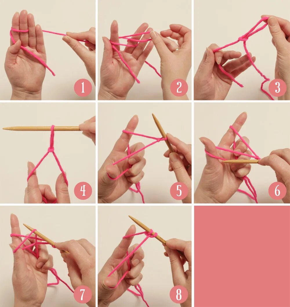 How to cast. Cast on 90 stitches.