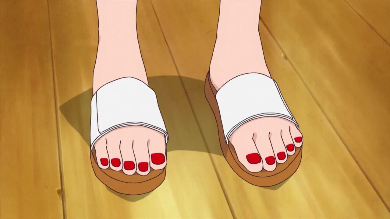 Sakura feet. Тсунаде Сакура фут фетиш.