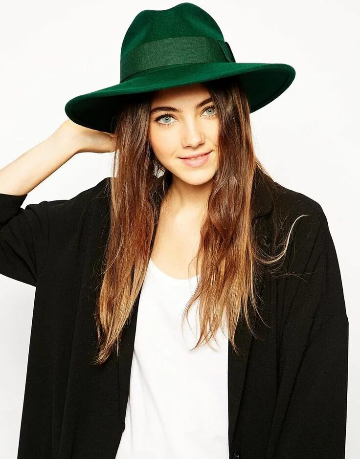 Шляпы женские Fedora Classica. Зеленая фетровая шляпа. Шляпы женские фетровые зеленые. Шляпка женская зеленая.
