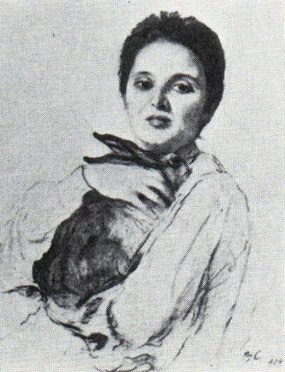 Портрет обнинской с зайчиком