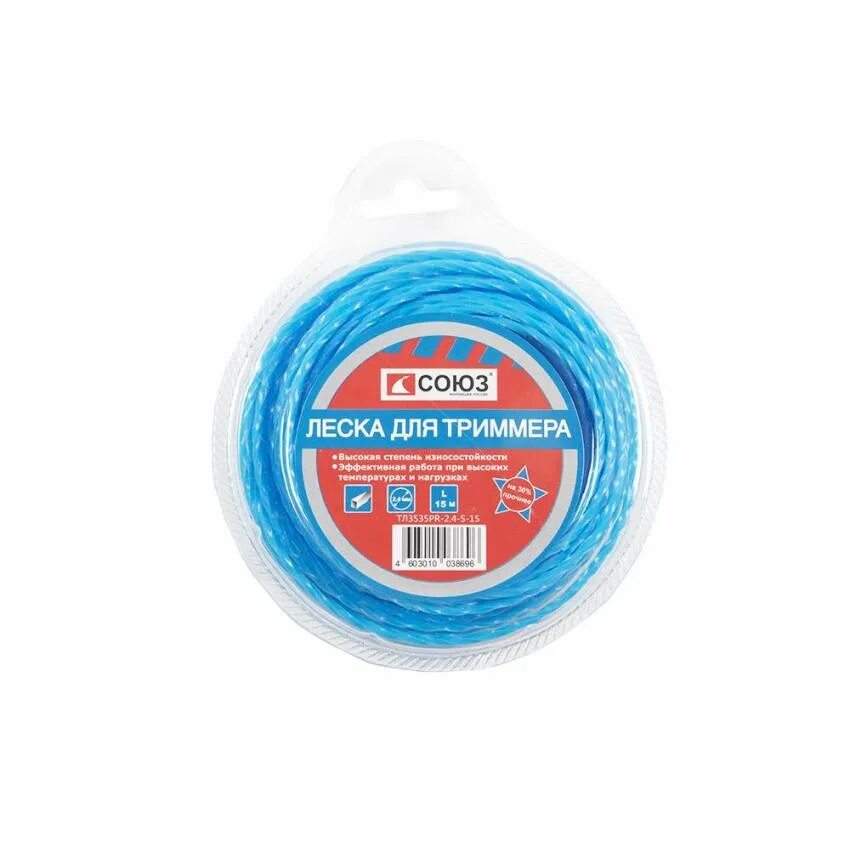 Леска для триммера союз 2mm x 15m. Леска для триммера тл3535-2. Леска для триммера тл3535-2. Леска союз тл3535-2. 4мм, l=120м, звезда, желтый.