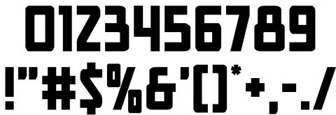 Title font