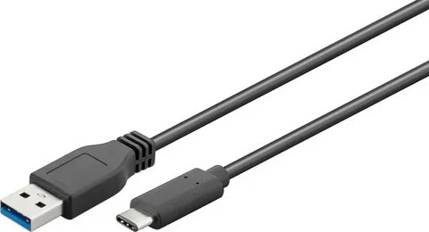 Usb a usb c черный