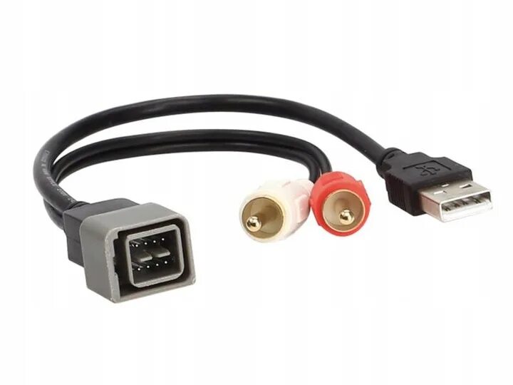 Usb разъем для магнитолы. Переходник usb aux nissan. адаптер штатного usb nissan. переходник для магнитолы ниссан кашкай j10.
