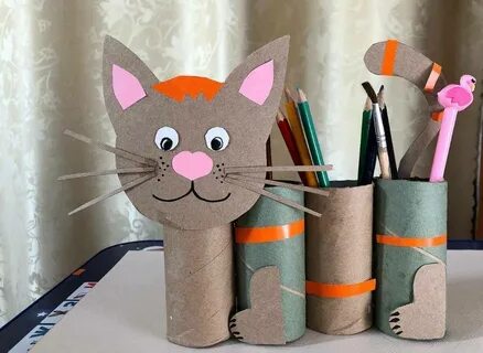 Игрушки из втулок