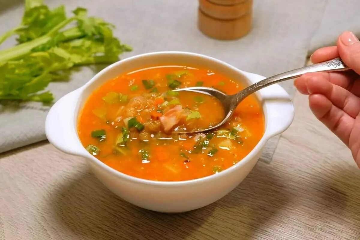 Томатный суп-пюре с курицей - пошаговый рецепт с фото на Повар.ру