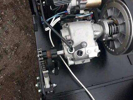 Легкий газ на мотобуксировщике как сделать