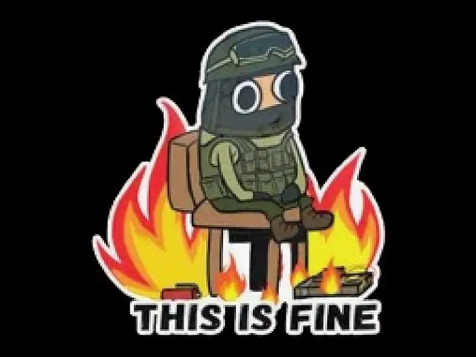 Go to this link. This is fine стикер. this is fine на аву. все в огне this is fine. зис из файн.
