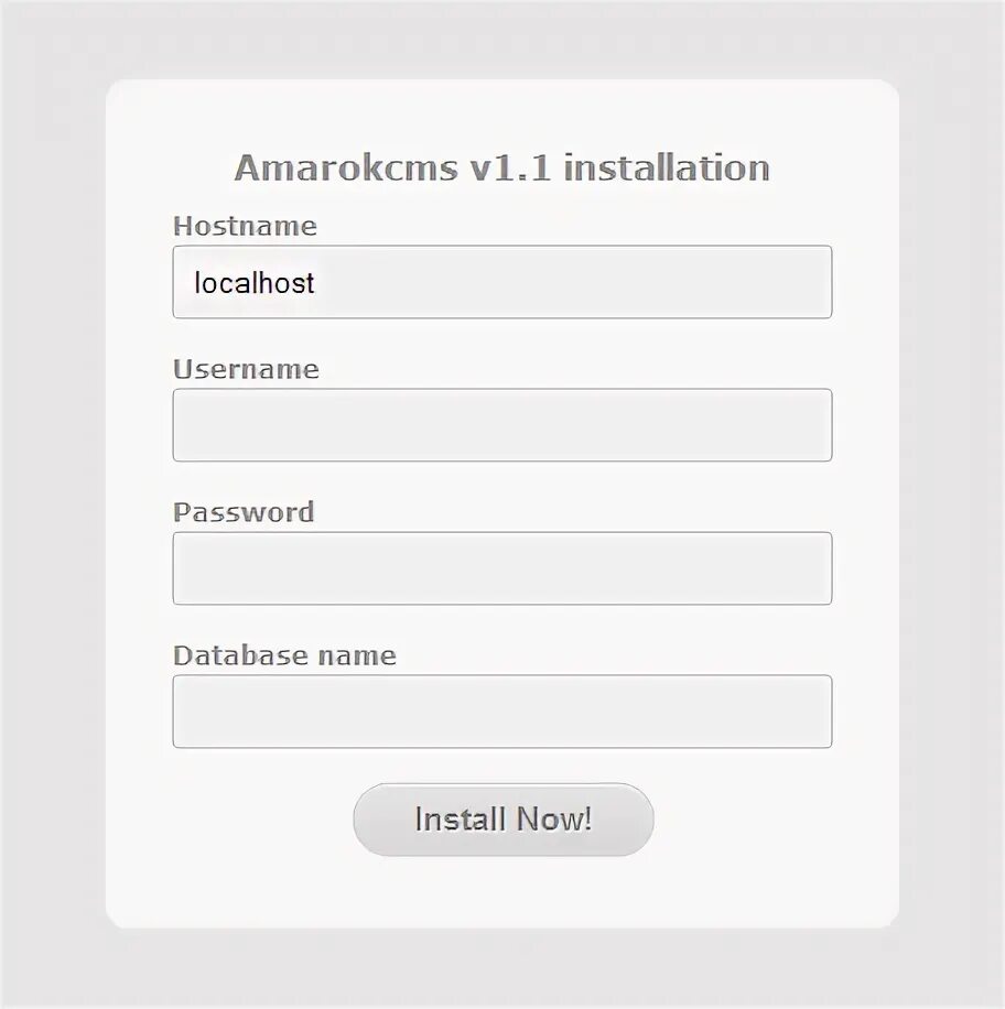Name db host name. Name db host name