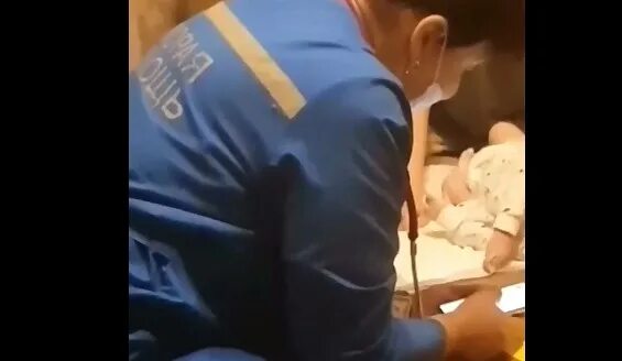 Еду на скорой помощи