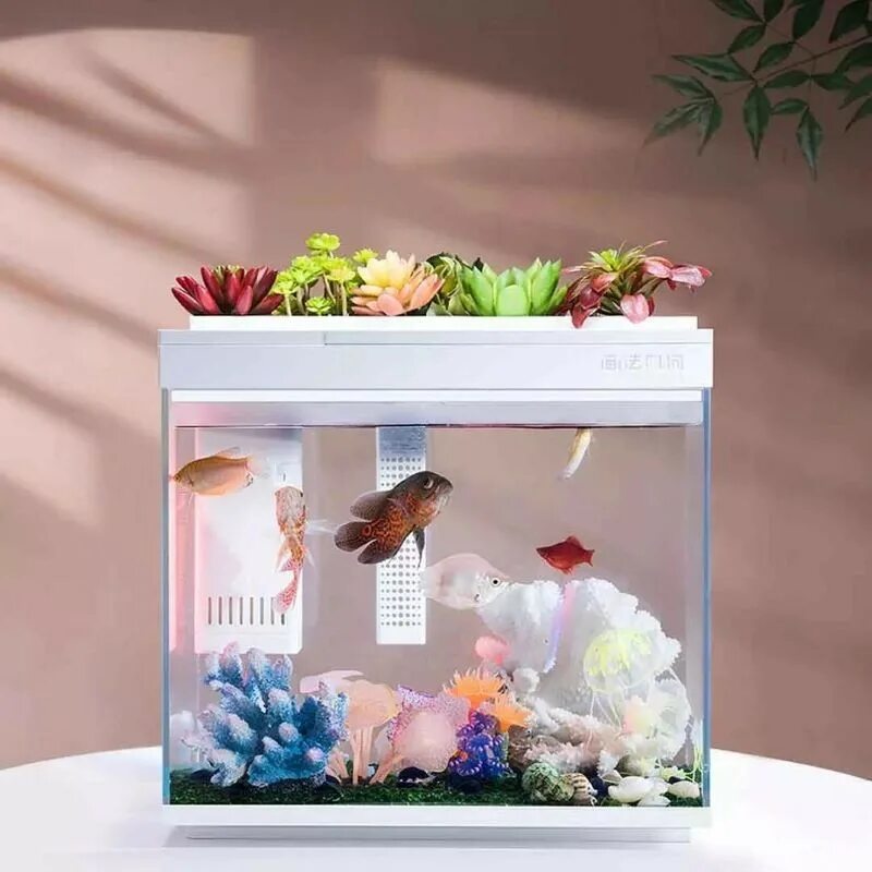 Для каких целей человек создает аквариум. Аквариум Xiaomi Yee descriptive Geometry Smart Fish Tank YBL-b380. Descriptive Geometry Smart Modular Fish Tank. Модульный аквариум. Аквариум descriptive Geometry ai Smart Modular Fish Tank Exploration Edition (HF-JHB 001), 30л.