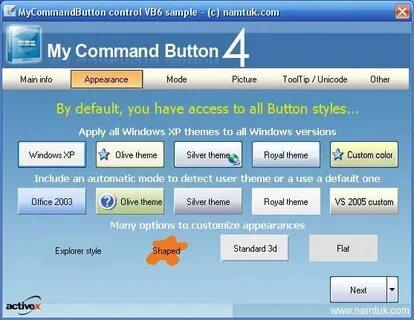 Button command