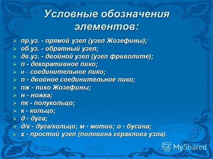 Элементы пр