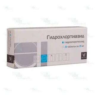 Гидрохлортиазид 25 мг инструкция