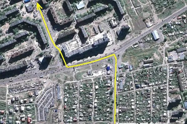 Левый берег как доехать