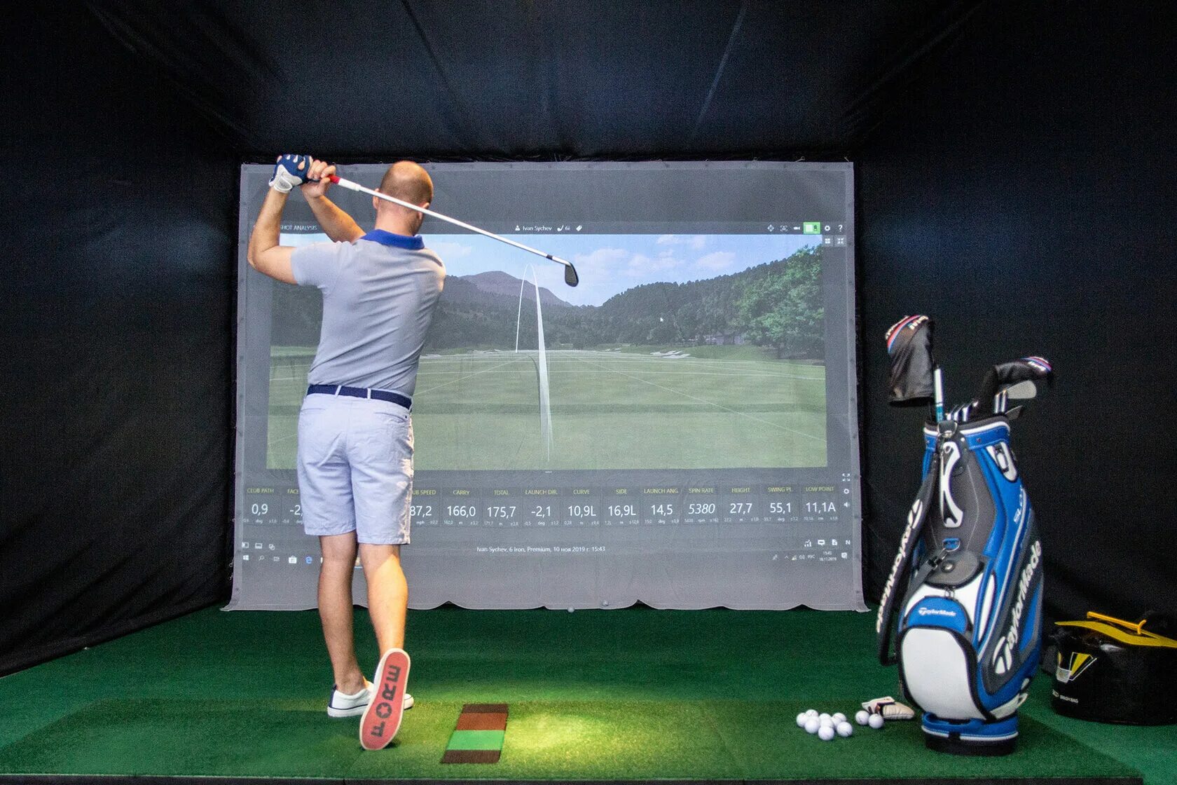 Гольф симулятор. Shooting soft. Indoor golf simulator. Shooting soft. Лазерный тир боец обзор.