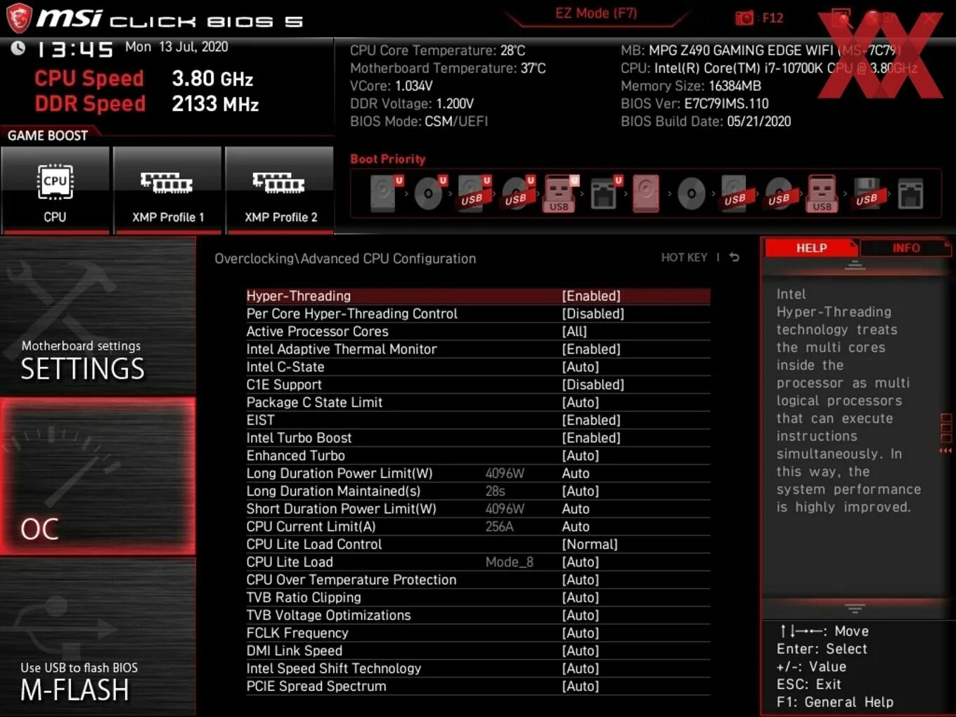 Power limit msi. MSI z490 биос. MSI mpg z490 Gaming Edge. MSI mpg z490 Gaming Edge WIFI. CPU-Z MSI Gaming 2.03.