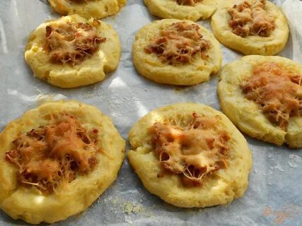 Лепешка картошка с мясом