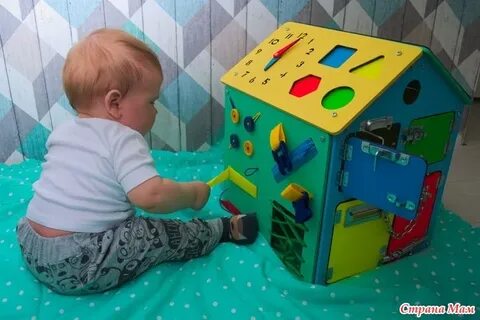 Дом для моторики для детей