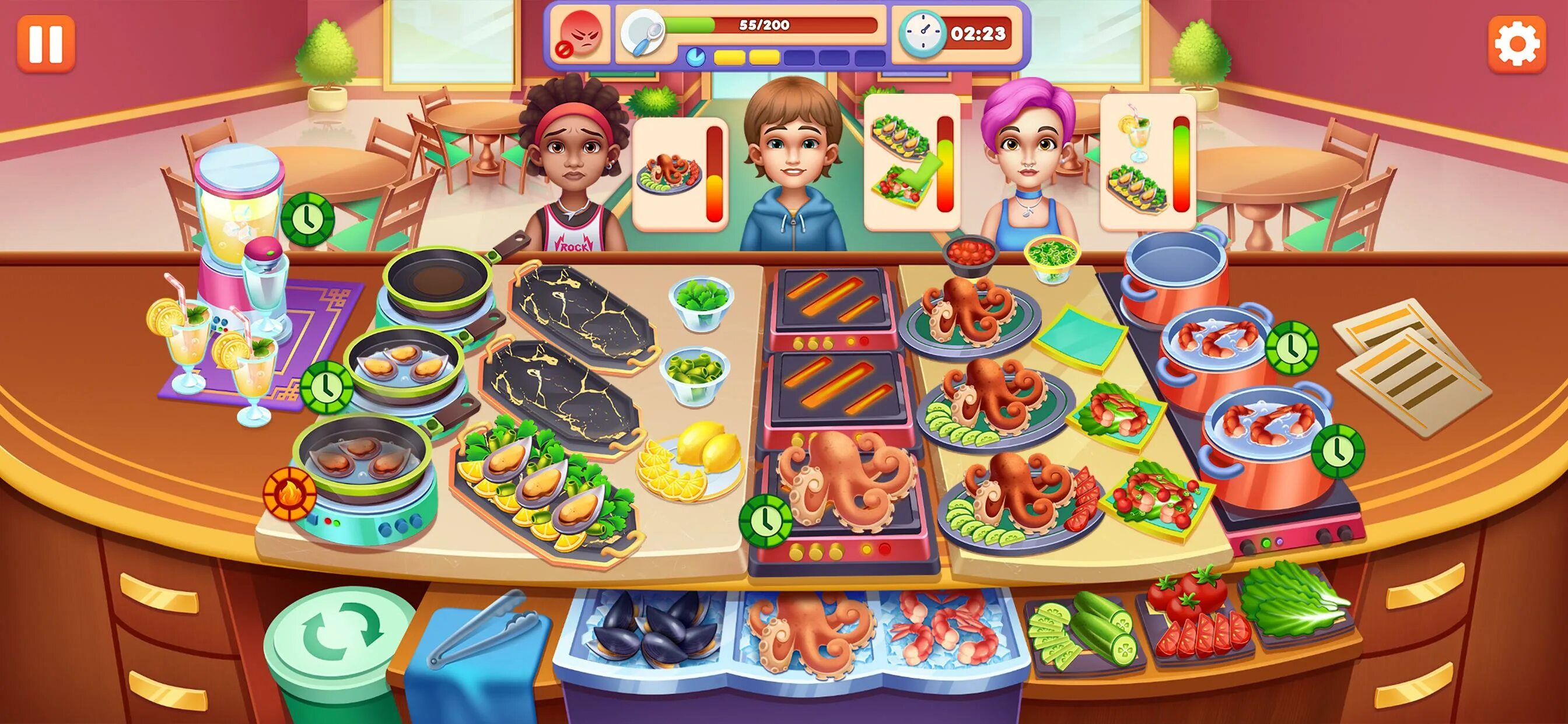 Игра Роял кукинг. Royal Cooking 5 уровень. Кукинг ФИФЕР игра. Restaurant Dash: Gordon Ramsay.