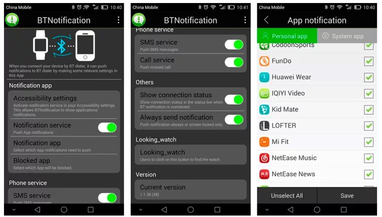 Установить приложение watch на андроид. Btnotification. bt notification для китайских. как установить приложение btnotification. notification приложение для часов.