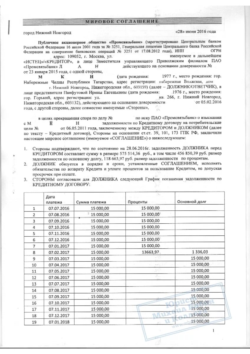 Мировое соглашение о погашении задолженности по кредитному договору. Образец соглашения мирового соглашения по задолженности. Мировое соглашение с графиком погашения задолженности образец. Мировое соглашение с банком образец. Образец погашения долга