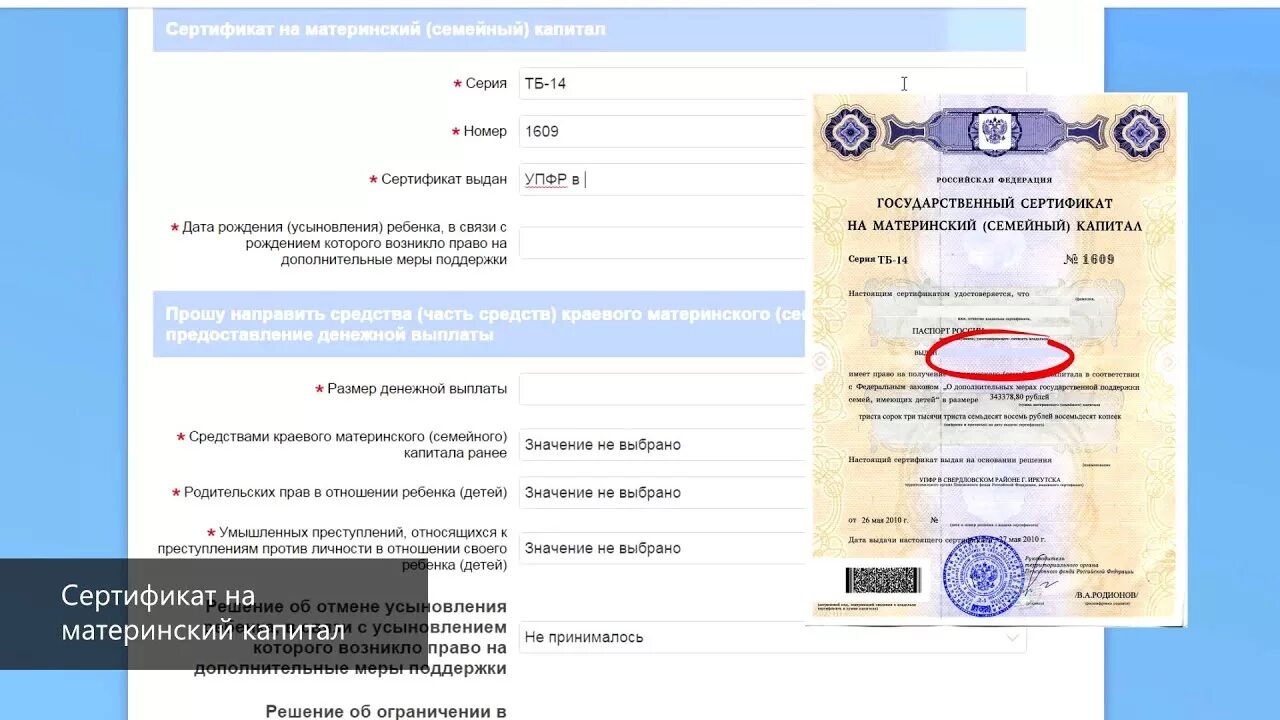 На госуслуги пришел материнский капитал. Как выглядит сертификат на материнский капитал. Бланк заявление на материнский капитал на ребенка. Материнский капитал госуслуги. Номер сертификата материнского сертификата.