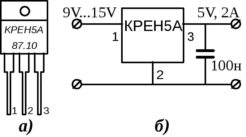 Стабилизатор напряжения 12в 5а схема. Стабилизатор крен5а схема подключения. Стабилизатор напряжения на кр142ен 5 схема. Крен5а схема включения. Стабилизатор 5 вольт схема
