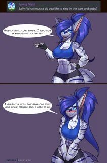 “Buff shark girl #anthro #furry” 