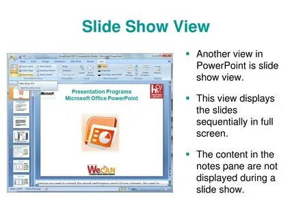 Slide showing
