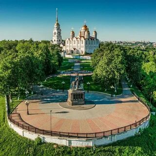 Красивые места города владимира