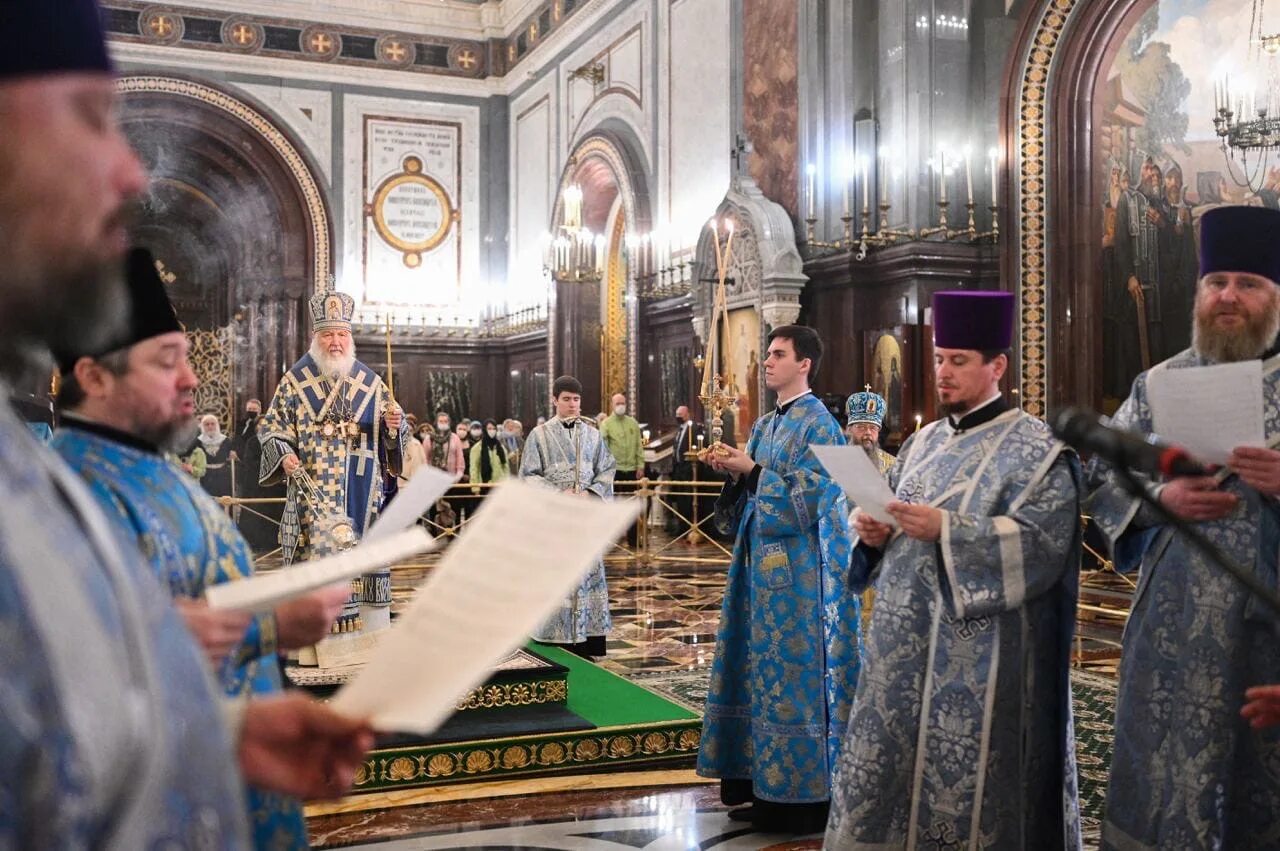 Благовещение богослужение храм Христа Спасителя. Божественная литургия Благовещение храм Христа Спасителя. Служба на благовещение пресвятой богородицы 2024