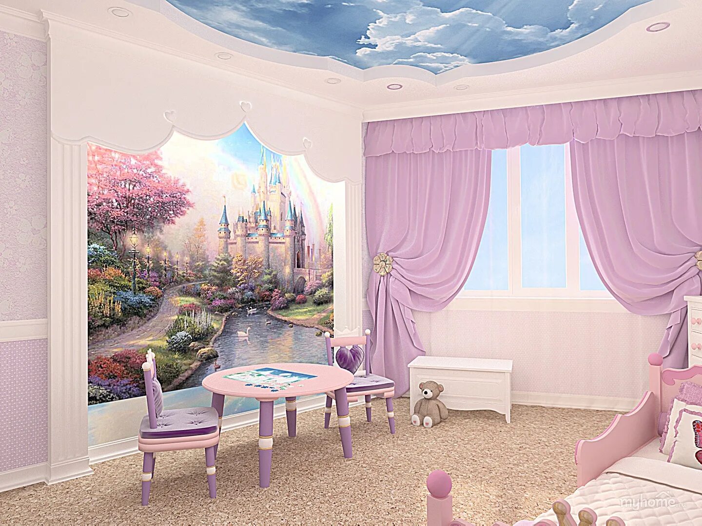 фреска на стену в детскую. фреска детская на стену. фреска на стену в детскую. сказочные детские комнаты. фреска на стену в детскую.