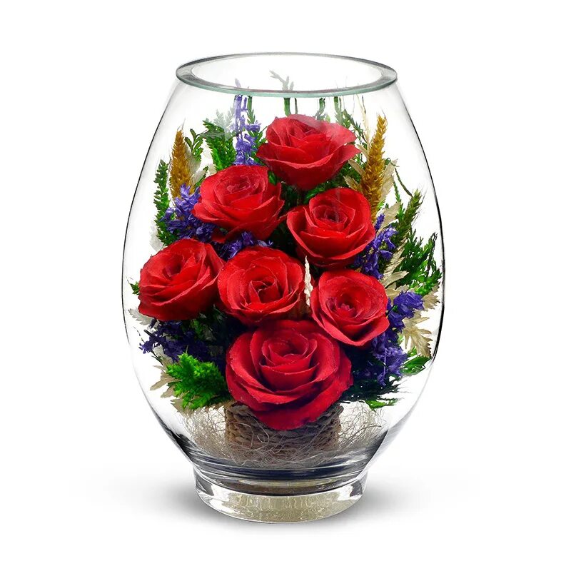 Натюрморт с красными розами. Ваза "роза". Ваза "роза". Стеклянные цветы. Красная роза в вазе.