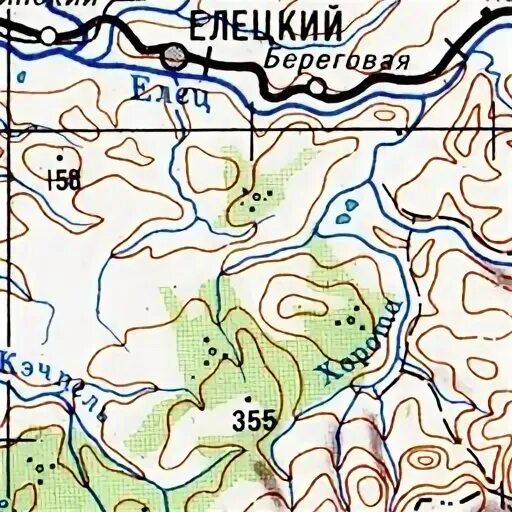 Харп на карте. Поселок харп на карте. желтая гора харп на карте.