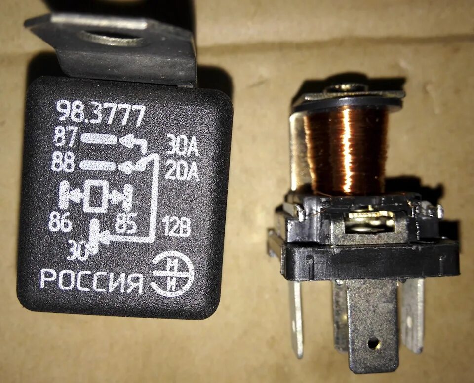 Реле уаз. 983777 реле. реле для гбо 983777. эми 983777 реле.