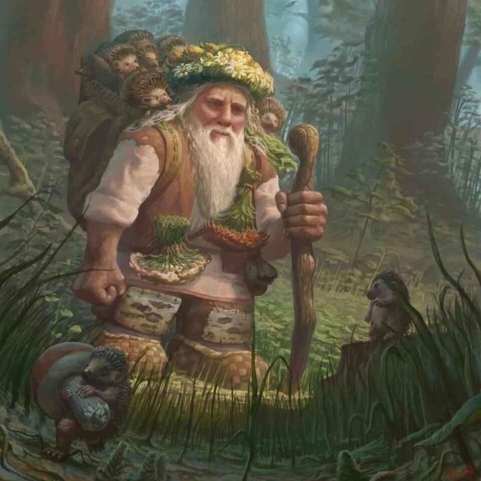 Откуда появился леший. Леший в лесу. Леший. Быличка про лешего. Дед лесовик славянская мифология.