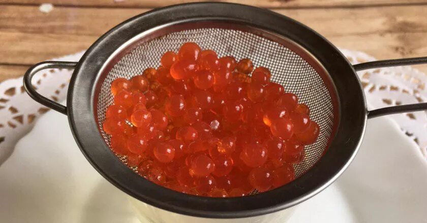 Имитация икры из чего делают