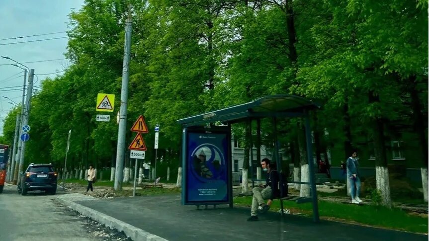 Остановка трамвая "Красносельская улица" - Нижний Новгород