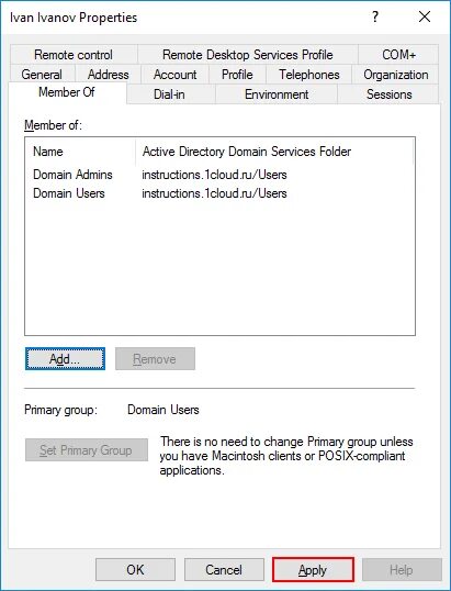 Get domain users