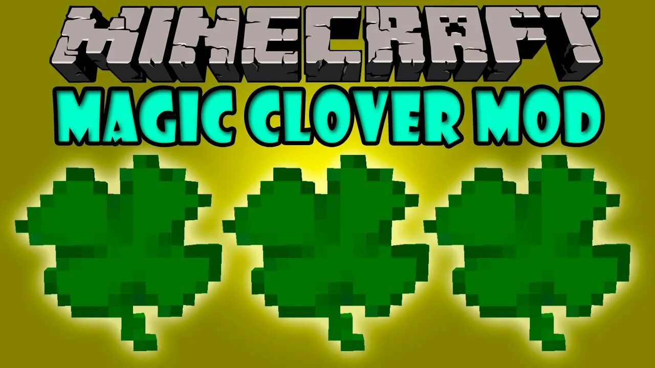 Мод clover. Клевер майнкрафт. clover magic. мод на клевер майнкрафт 1.7.10.