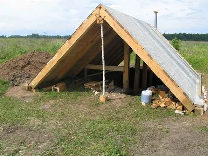 Строительство землянок