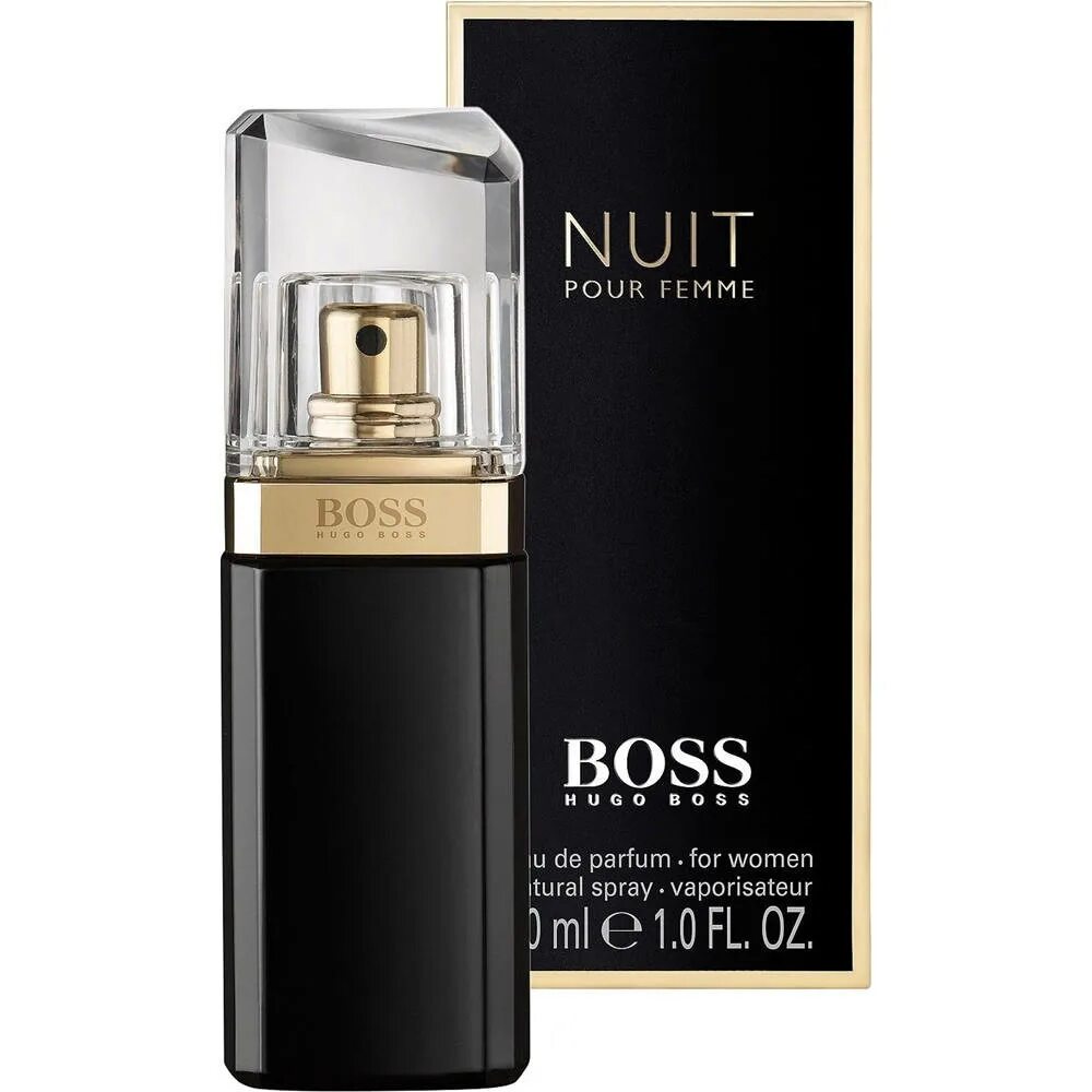 Hugo Boss femme 30ml. Boss nuit 75ml EDP. Хьюго босс черные женские. Духи Хуго босс женские черные. Духи босс черные