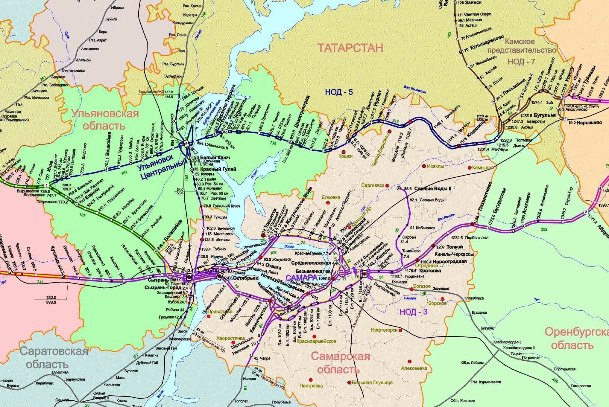 Ж дороги россии. Карта Куйбышевской железной дороги. Карта ЖД Куйбышевская железная дорога. Карта железной дороги КБШ. Карта железных дорог КБШ.