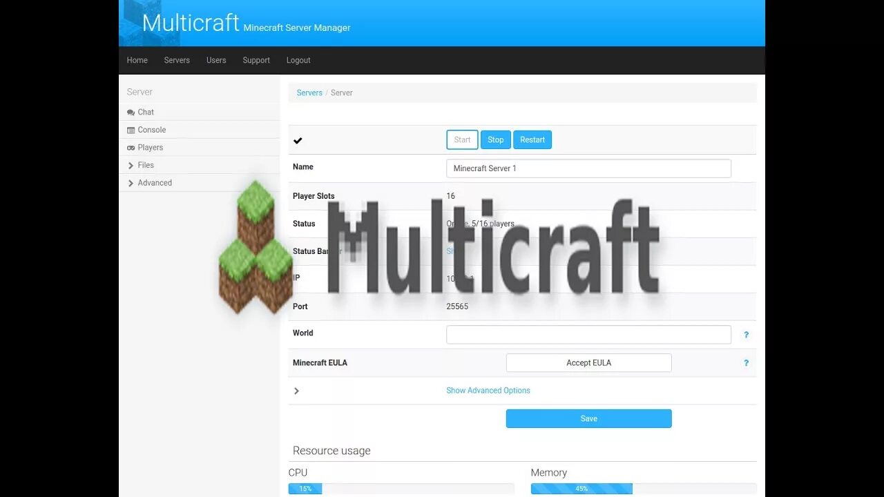 Управление сервером майнкрафт. Панель управления multicraft. панель сервера майнкрафт. как создать в multicraft сервер. вдс майнкрафт.
