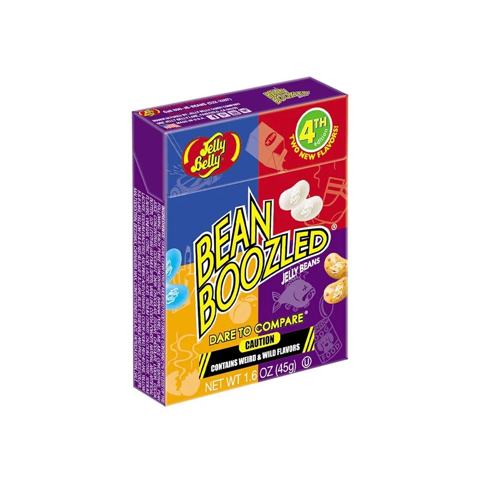 Bean boozled вкусы. Jelly belly Bean Boozled. Драже жевательное Jelly belly Bean Boozled Flaming Five ассорти 45гр. Драже Jelly belly Bean Boozled 45гр 6th. Вкусы Bean Boozled 6.